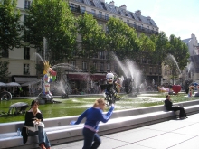 Fontaine Stravinsky à Paris